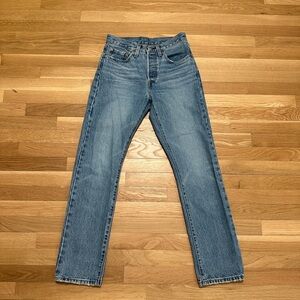 Levi's Blue 501 Denim Jeans